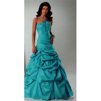 Flirt Prom Dress Berry Taffy Stripe Size 8 Image