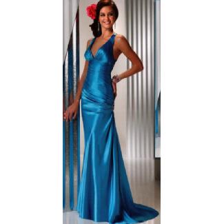 Flirt Prom Dress Electric Teal Size 16 Image