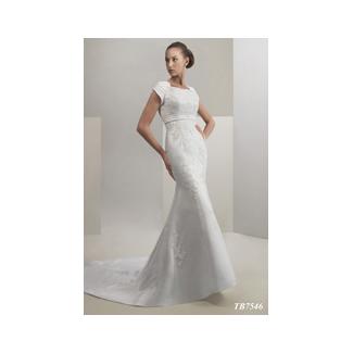 Venus Modest Wedding Dress White Size 8 Image